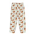 thumbnail image 5 of Goofa Squirrel Playing Printed Soft Pajama Pants for Women, Wide Leg Comfy Casual Lounge Yoga Pants-Small, 5 of 9