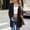 Black, variant on Women 2024 Autumn Mid Long Cardigan Casual Long Sleeve Neck Knitted Sweater Cardigans Coat Fitted Long Cardigan Sweater Giraffe Print Purse Long Womens Sweater Summer Outer for Women Ladies Kimonos