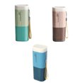 thumbnail image 4 of 3 Pcs Gobelets à Brosse à Dents Portables Support de Dentifrice de Voyage Étui de Rangement Pratique, 4 of 7