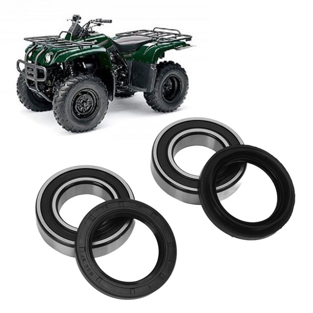 Outils de Graisseur de Roulement de Roue, Kit de Joint de Roulement de Roue, 2 Pièces 4x4 Kit de Joints de Roulement de Roue avant 25-1108 Remplacement pour MXU 500 UXV 500i