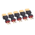 thumbnail image 1 of XT60 To T Plug Connector, Compact Design Tight Connection RC Car Battery Adapter Wear Resisting 5 Pieces  for Charger, 1 of 7