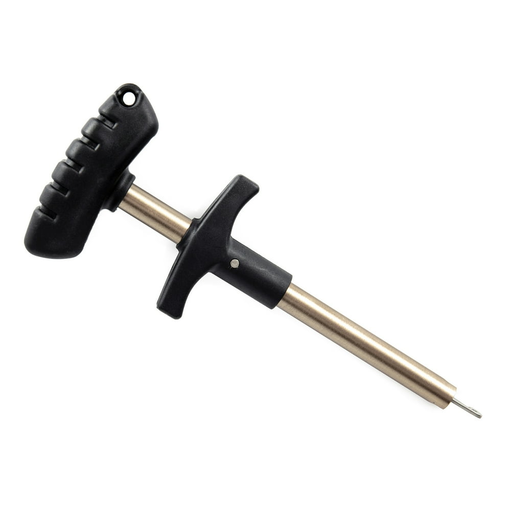 NK Fishing Hook Remover Stainless Steel Lightweight T Shaped Squeeze