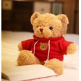 thumbnail image 2 of Color Suéter Oso Muñeca Vestir Oso de Peluche Peluche Oso Muñeca Ragdoll Actividad Regalo (rojo30cm) Rojo Verde Cocina, Decoración y Otros, 2 of 3