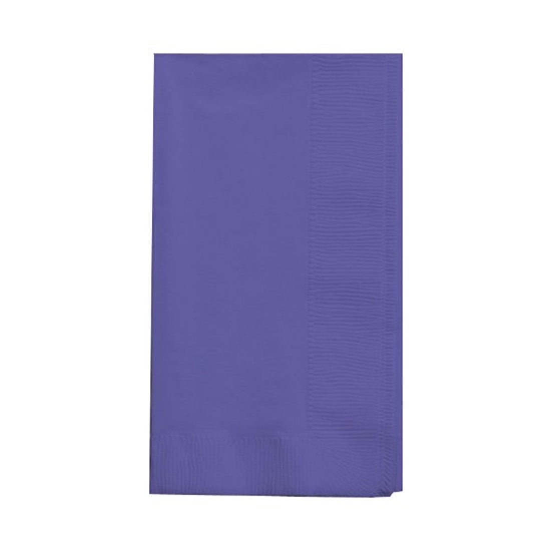 2 Ply 1/8 Fold Dinner Napkins Bulk Purple,Pack of 100