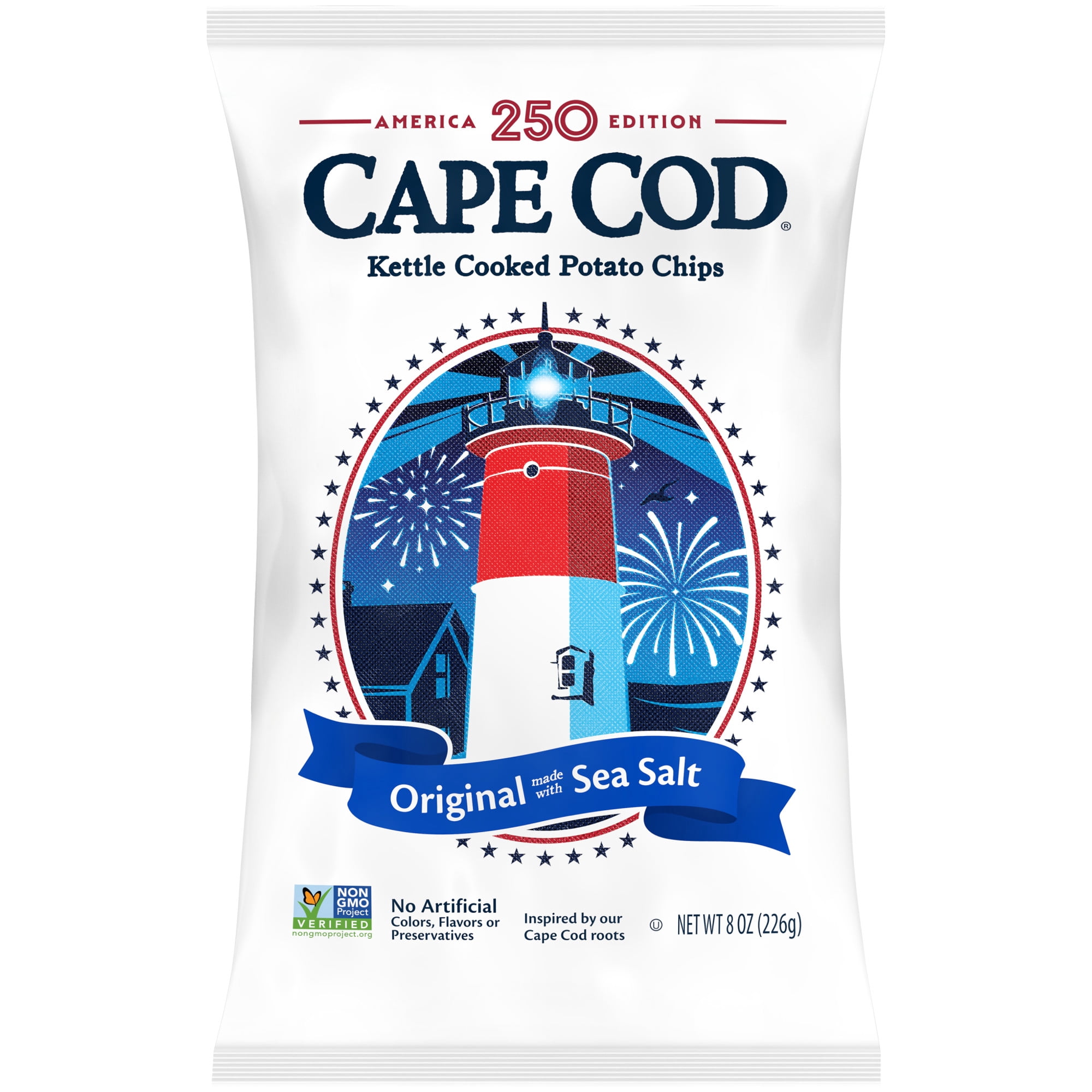 Cape Cod Limited Edition Original Chips, 8 oz Bag