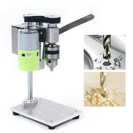 

TFCFL Electric Bench Drill Press Stand 100W 110V Mini Metal Drilling Machine 2 Speed