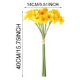Daffodil Flowers Spring Flower Silk Flower Arrangement For outside