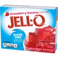 thumbnail image 4 of Jell-O Strawberry Banana Sugar Free Gelatin Dessert Mix, 0.6 oz Box, 4 of 8