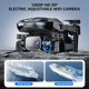 thumbnail image 5 of Drone Con Cámara 1080P Hd Fpv Mini Drone Plegable Para Principiantes Niños Adultos Drone Con Una Tecla Gesto De Despegue/Aterrizaje Selfie Altitude Hold 3D Flip Fácil De Volar 2 Baterías Juguetes Para, 5 of 5