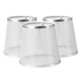 thumbnail image 1 of Pantallas de lámpara de tela de gasa transparente para iluminación de luz de piso de mesa, plateado 3 piezas de Eigraketly HA003677-02, 1 of 7