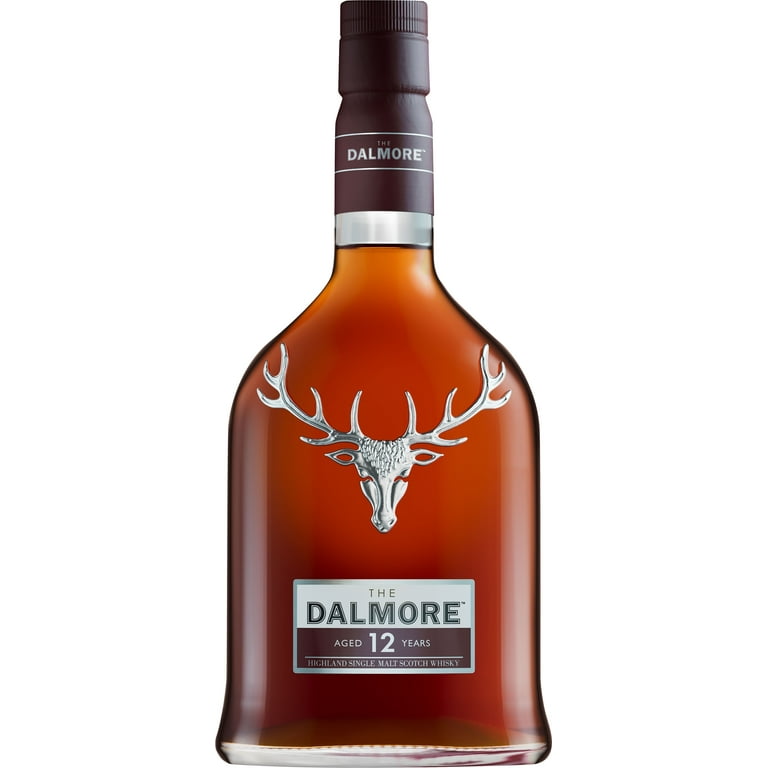 The Dalmore 12 Year Scotch, 750ml Glass Bottle - Walmart.com