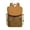 K, variant on Flap Backpack, Solid Color Minimalist Rucksack for School College Office Work Travel Casual Daypack with Magnetic Snap Closure Vintage Style Daily Bag