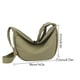 thumbnail image 3 of Bolso de hombro compuesto de lona Transpirable Mujer Dama Ocio diario (Verde oscuro), 3 of 5