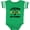 Football Green and White, variant on Inktastic Legends Are Born in September Boys or Girls Baby Bodysuit