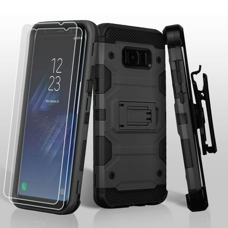 for samsung galaxy s8 plus 3-in-1 storm tank hybrid protector case cover (Galaxy S8 Plus Best Color)