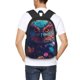 thumbnail image 4 of Balery Colorful Feather Owl Mochila para hombre y mujer - Tela Oxford 600D resistente - Gran capacidad, resistente al agua, ideal para la escuela, viajes y senderismo, 4 of 6