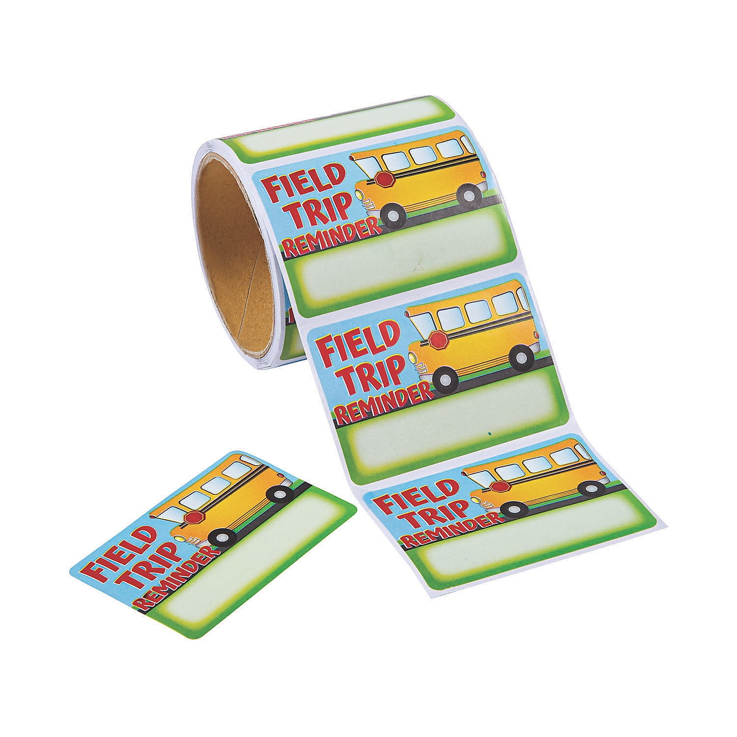 Field Trip Reminder Sticker Stationery 1 Piece