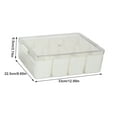 thumbnail image 2 of Huayishang Storage Box, Kitchen Essentials Clearance Sale Kitchen Refrigerator Meat Vegetable Cooked Food Storage Dedicated Transparent Detachable Lid Four-Grid Storage Box, 2 of 9