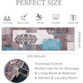 thumbnail image 2 of shiyou-Runner Rug 2 x 6 ft Hallway Runner Soft Hallway Rug Low Pile Carpet Runner Non Slip Runner Rugs for Hallways Machine Washable Runner Rugs for Entryway Living Room Bedroom Kitchen Laundry Room, 2 of 4