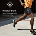 thumbnail image 4 of Feetures High Performance Max Cushion Ankle Sock - No Show Socks for Women & Men with Heel Tab - Heather Gray, XL (1 Pair), 4 of 5