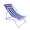 Blue, variant on Garden Lounge Chair Beach Chair Lazy Folding Outdoor Leisure Nap Chair,Wooden Deck Chair Comfortable Sling Chair,Adjustable Beach Patio Chair with Canvas
