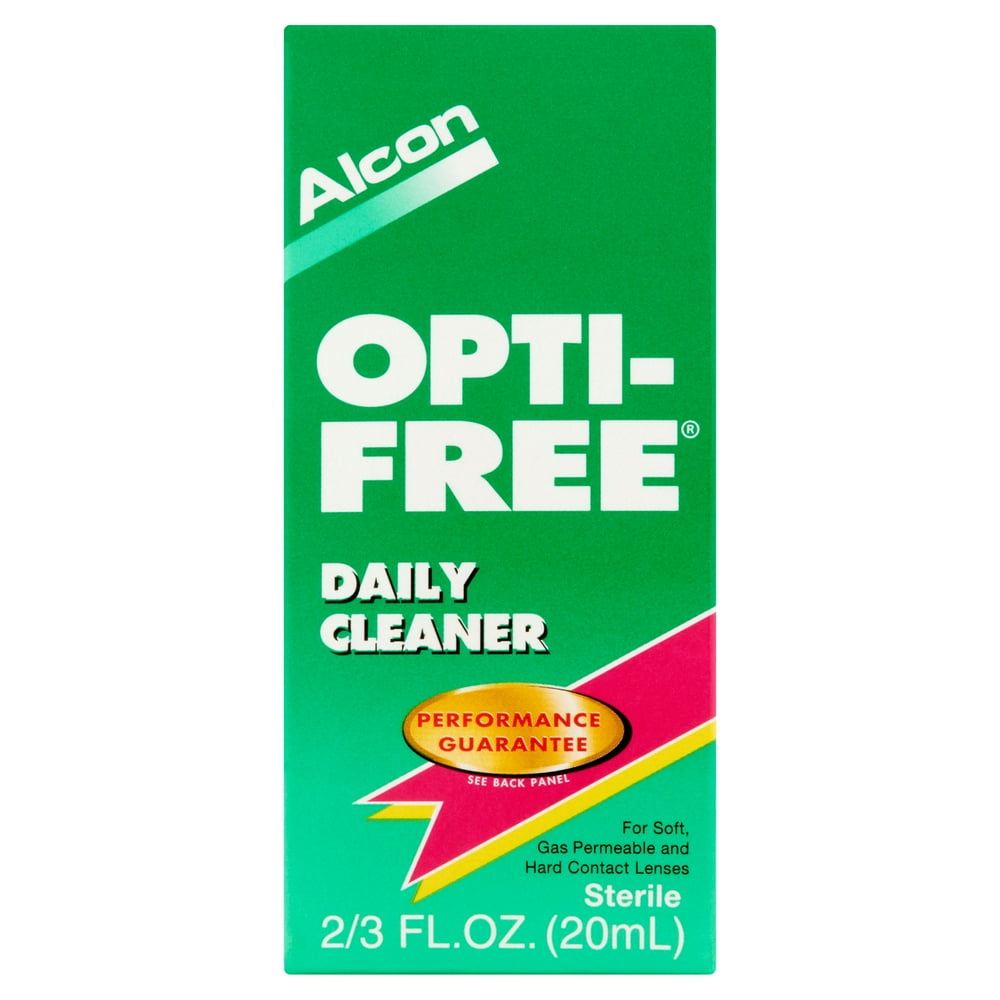 OptiFree Soft Contact Lens Daily Cleaner, 0.66 Fl. Oz.