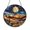 Acrylic 3.5 Inch, variant on Moonlit Desert Stained Glass Suncatcher Window Hanging, Cactus and Desert Wildlife Under the Stars Round Glass Art Panel, Night Sky Desert Scene Window Decor, Decorative Hanging Ornament