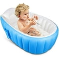 thumbnail image 2 of Bañera inflable para bebé, bañera para bebé, bañera inflable con bomba de aire y gorro de ducha para bebé, recién nacido, niño, niño y niña, 2 of 5