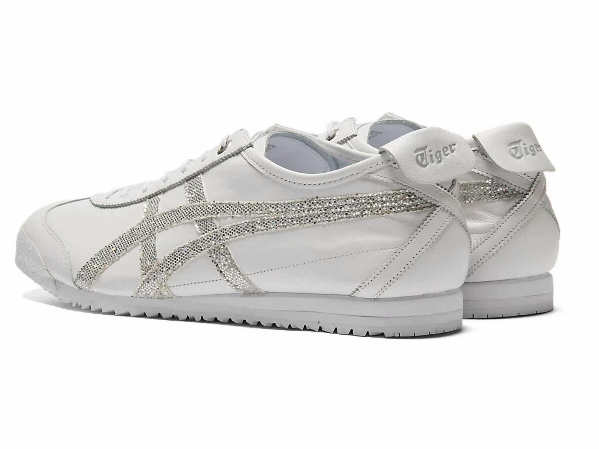 Onitsuka & Tiger Mexico 66 SD WHITE/PURE SILVER new for UNISEX