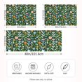 thumbnail image 2 of Yayeee Pillowcase Standard Size Set of 2 Satin Wrinkle Resistant Envelope Pillow Case, Flourish Flowers Pattern, 2 of 8