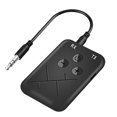 thumbnail image 1 of Transceptor Bluetooth De 3,5 Mm Transmisor Y Receptor De Audio Inalámbrico Para Teléfonos Móviles Tabletas Consolas De Juegos Auriculares Altavoces Negro 2 En 1 Advancent EL011579-00, 1 of 5