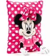 thumbnail image 3 of Minnie Mouse Kids 3D Snuggle Pillow, 100% Polyester, 3 of 5