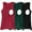 Red,green,black, variant on PARNIXS Summer Women's Maternity Nursing Tank Top Sleeveless Comfy Breastfeeding Clothes(3-Pcs),S