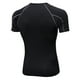 thumbnail image 4 of Camisa Pack de 3 camisetas de manga corta para hombre de secado rápido para correr fitness entrenamiento atlético camiseta camiseta básica, 4 of 7