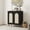 black, variant on BouPower Modern Buffet Cabinet with Storage,30.5" W Sideboard Cabinet w/Adjustable Shelves,Wooden Coffee Bar for Dining Room,Kitchen,Living Room,Entryway