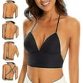 thumbnail image 1 of Low Back Bras Gift compatible Women - Seamless Wire Free Bralette Backless Bras, 1 of 4