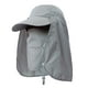 thumbnail image 2 of Gorra de visera para el sol Zulema Sombrero de béisbol Gris, 2 of 8