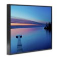 thumbnail image 2 of Stupell Industries Contemporary Lake Shore Dock Photograph Black Framed Giclee Art, 30 x 24, by James McLoughlin, 2 of 7
