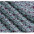 thumbnail image 3 of Soimoi Green Cotton Voile Fabric Skull Halloween Decor Fabric Printed Yard 56 Inch Wide, 3 of 7