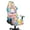 Colorful Rabbit Egg 1, variant on Whosucclay Colorful Rabbit Egg Print Gaming Chair Slipcovers, Stretchable Office Chair Cover 4 Pcs Computer Desk Chairs Covers with Armrest Covers, Rotating Armchair Protector Cover Easter Decor