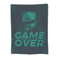 thumbnail image 1 of Shooter Game over Throw Blanket, Fluffy Soft Cozy Blanket Flannel Plush Microfiber Couch Throw, 50"x40", 1 of 8