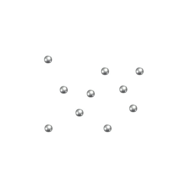 Unique Bargains Billes de Roulement en Acier Inoxydable 440C de 1 mm G25 de Précision, Lot de 10