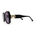thumbnail image 4 of Classical Womens Oversize 1990s Oversized Butterfly Fashion Sunglasses Black Purple, 4 of 4