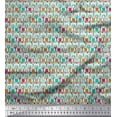 thumbnail image 1 of Soimoi Polyester Crepe Fabric Bottle & Wine Glass Bar Print Fabric by The Yard 52 Inch Wide, 1 of 5
