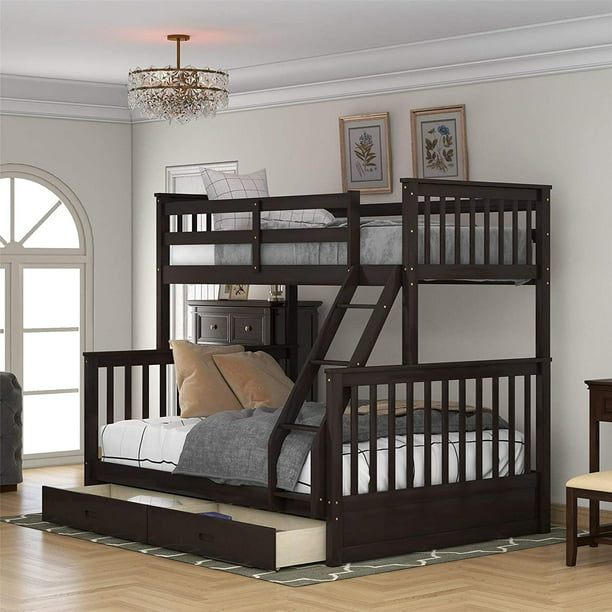 Kids Bunk Beds Wood Twin Over Full, Legacy Classic Bunk Bed Assembly Instructions