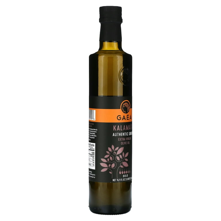Gaea Cat Cora's Kitchen Olive Oil, Kalamata Greek Extra Virgin, 17