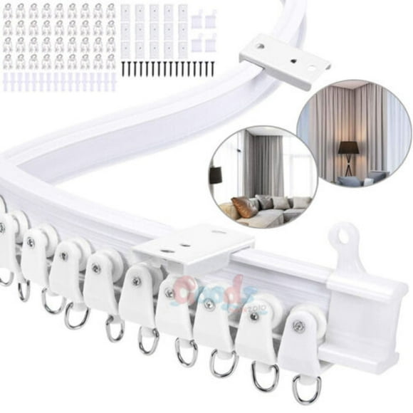 Curved Ceiling Track Room Divider