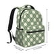 thumbnail image 2 of Disketp Daisy Plaid Green Mochila Estampada para Hombre y Mujer – Mochila Ligera Clásica con Múltiples Bolsillos para Universidad, Trabajo y Viajes-One Size, 2 of 5
