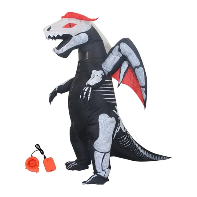 Disfraz de dinosaurio inflable, ropa de fiesta, disfraz para espectáculos temáticos