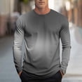 thumbnail image 1 of Blusas y camisas de manga larga con cuello redondo, moda casual para hombre, estampado deportivo, blusas de manga larga con cuello redondo, camisas para hombre, blusa de poliéster, 1 of 5